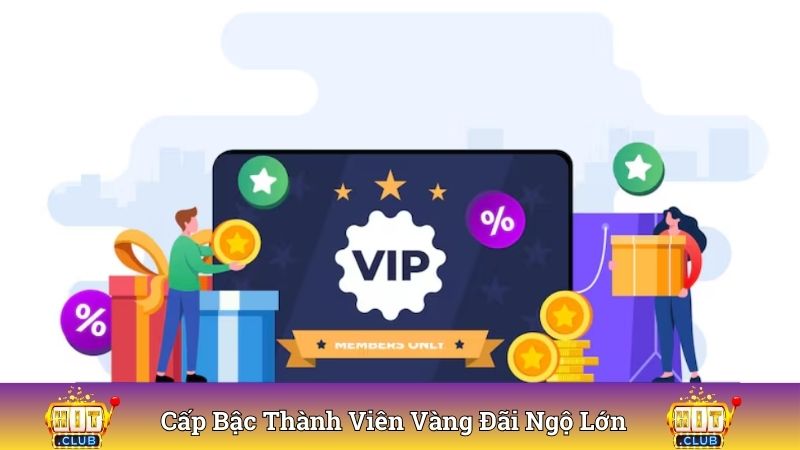 Cấp bậc thành viên vàng nhận trọn vẹn đãi ngộ hấp dẫn nhất