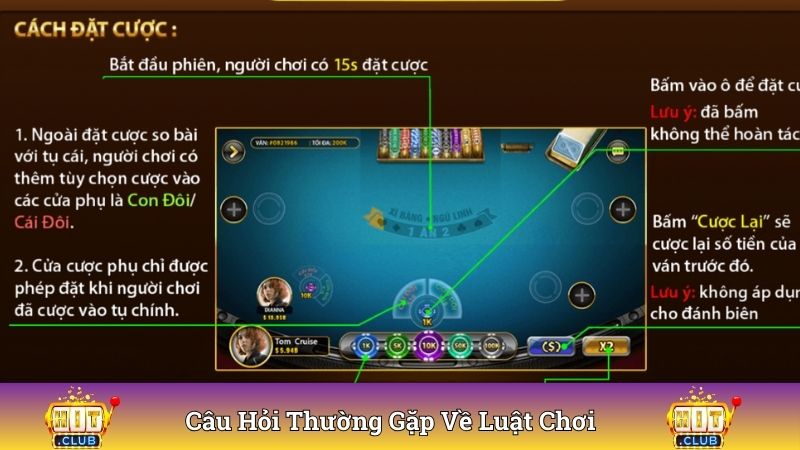 Khám phá câu hỏi thường gặp về luật chơi