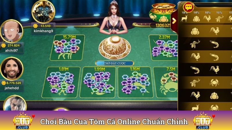 Chơi Bầu Cua Tôm Cá Online