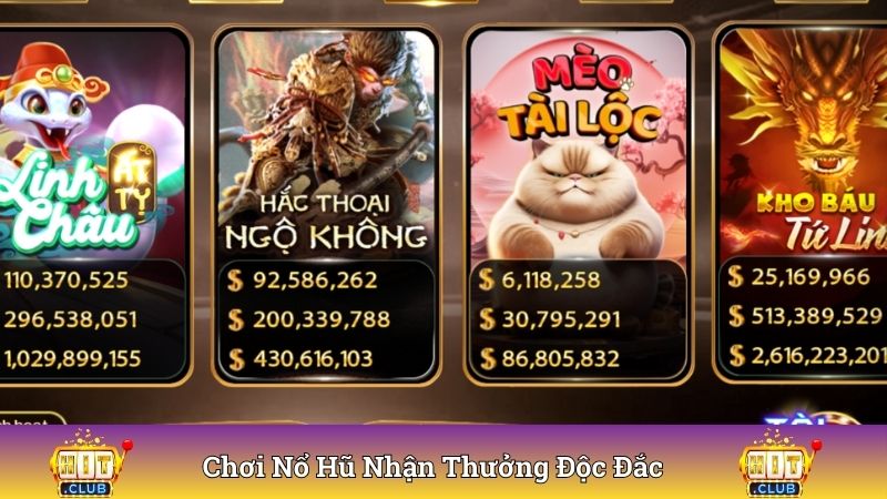 Chơi game nổ hũ nhận ngay giải thưởng độc đắc