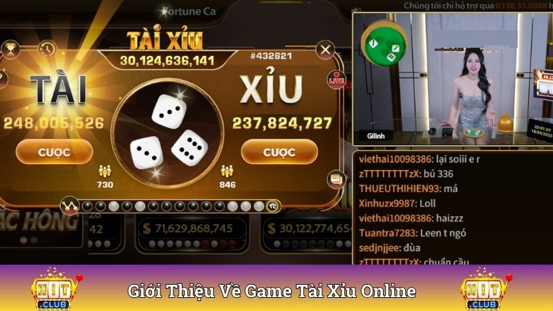 Giới thiệu về game Tài Xỉu online Hitclub uy tín hàng đầu