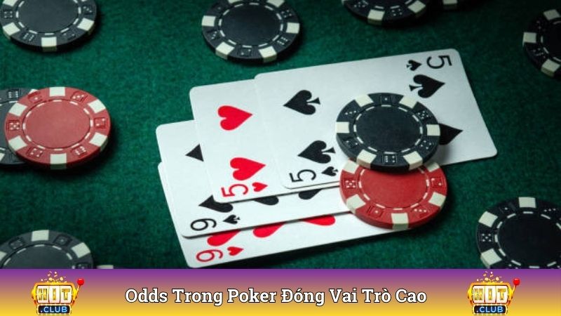 Odds trong poker đóng vai trò quyết định