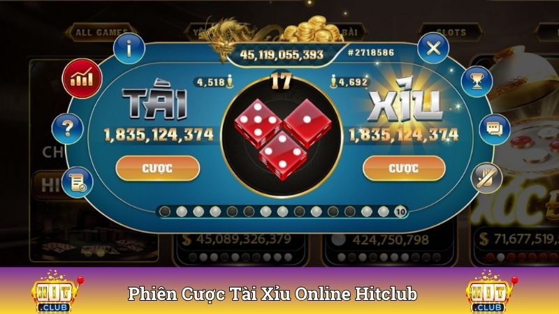 Phiên cược Tài Xỉu online Hitclub diễn ra theo nguyên tắc nghiêm ngặt