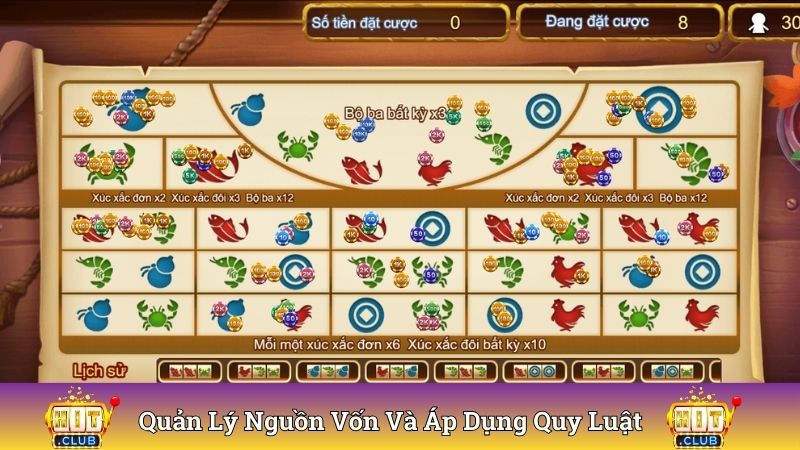 Kết hợp quản lý nguồn vốn và áp dụng quy luật