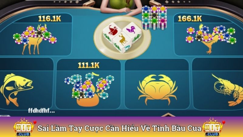 Sai lầm tay cược cần hiểu về tính bầu cua