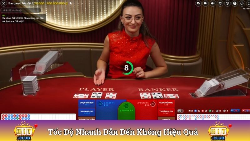 Tốc độ nhanh dẫn đến kỹ thuật không hiệu quả