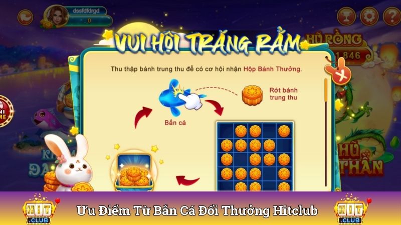 Chơi bắn cá đổi thưởng Hitclub tận hưởng ưu điểm đỉnh nhất