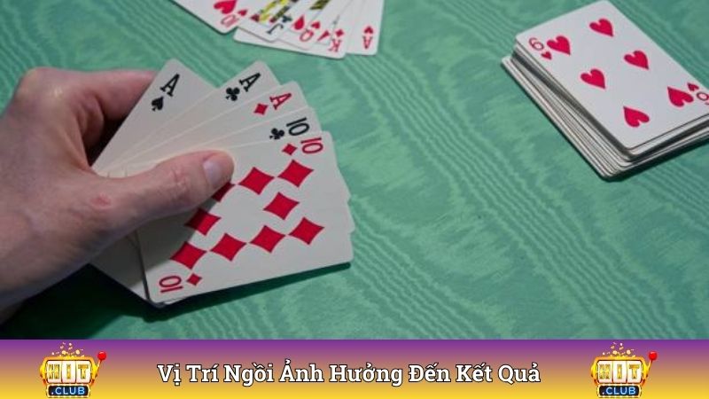 Vị trí ngồi ảnh hưởng không nhỏ đến kết quả